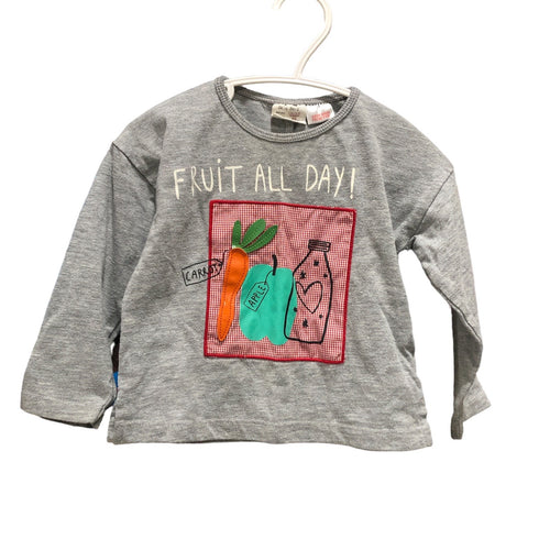 Long Sleeve Tee, 12-18m // Zara