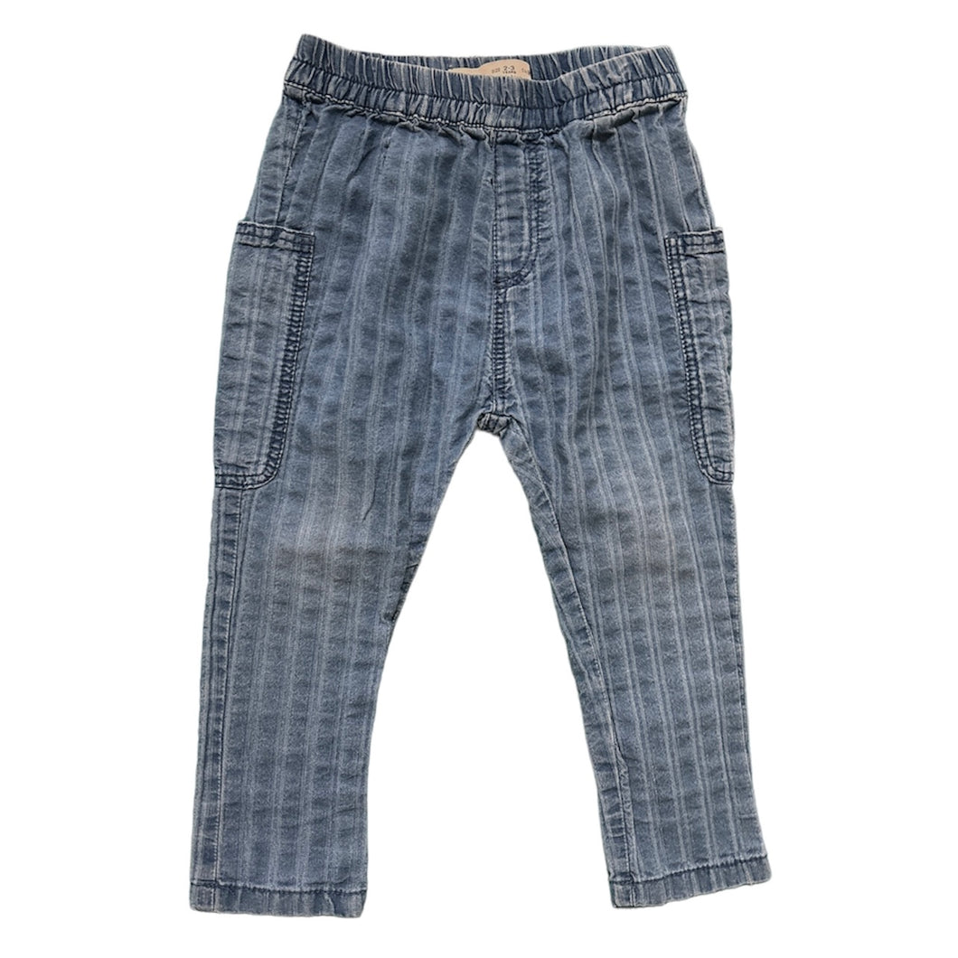 Chambray Pants, 2-3 years // Zara