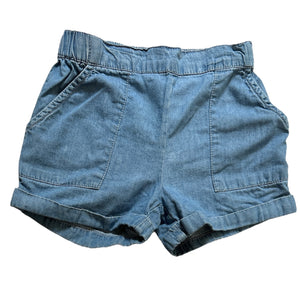 Chambray Shorts, 2T