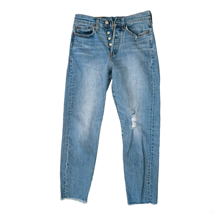 Button Fly 501 Jeans, Size 27 // Levi’s