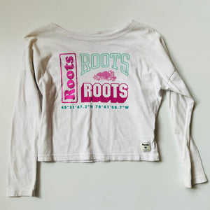 Long Sleeve Tee, 7-8 years // Roots