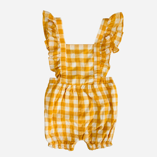 Gingham Romper, 3m