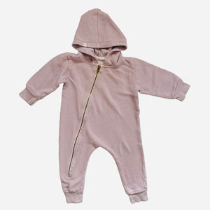 Organic Biker Romper, 3-6m // Mini Mioche