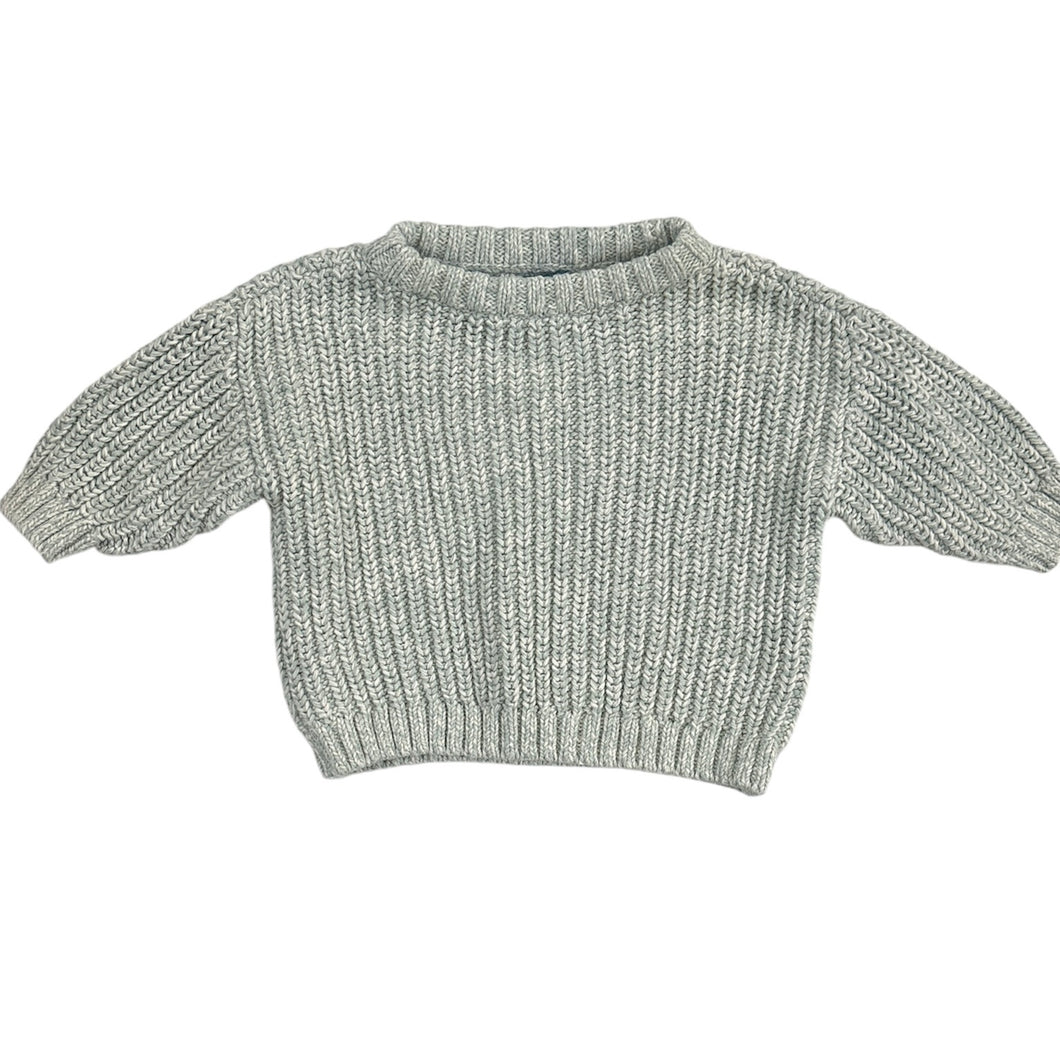 Crewneck Sweater, 0-3m