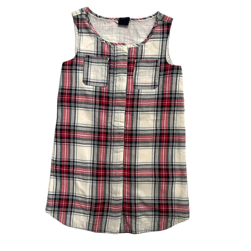 Plaid Shirt Dress, 4-5 years // Gap