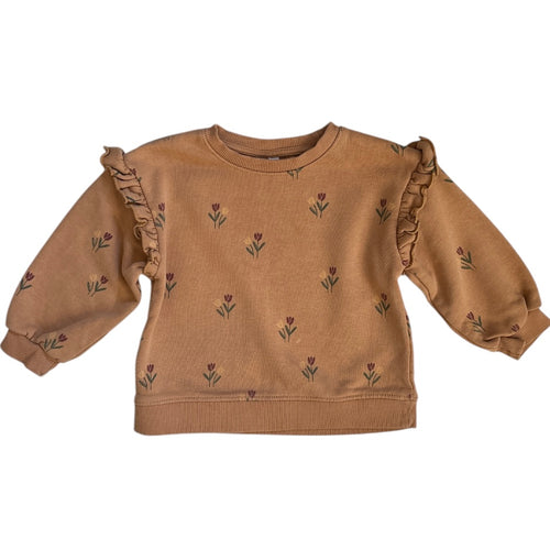 Tulips Sweatshirt, 18-24m // Zara