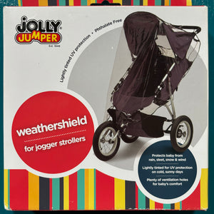 NEW Weathershield for Jogger Strollers // Jolly Jumper