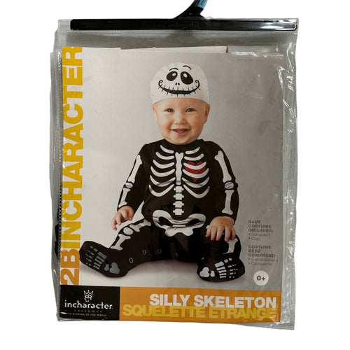 Silly Skeleton Costume, 0-6m