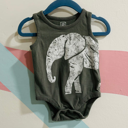 Organic Tank Onesie, 3-6m // Gap