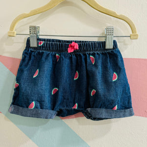 Chambray Shorts, 3-6m // Gap