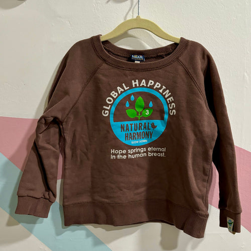 Global Happiness Sweatshirt, 4-5 years