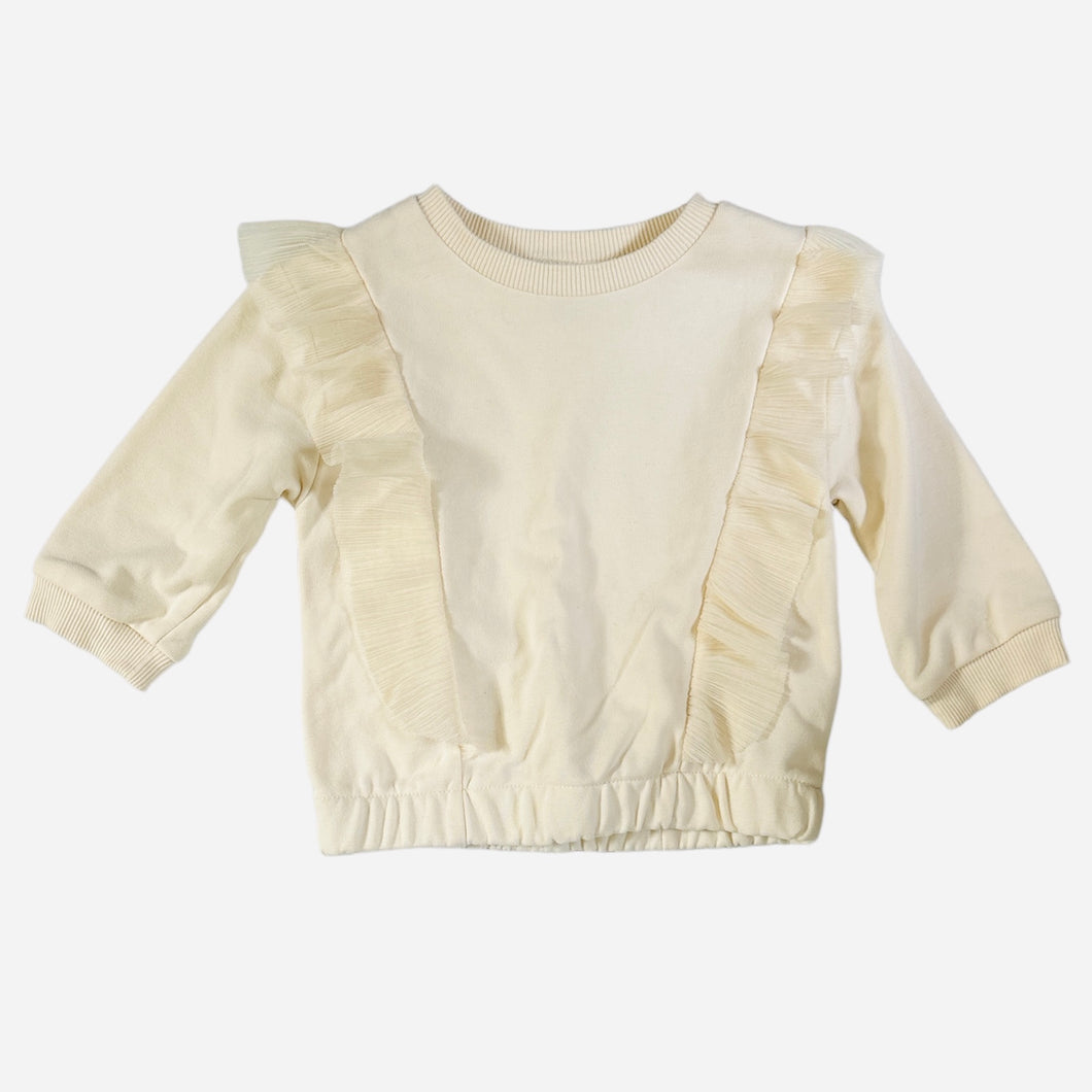 Ruffle Sweatshirt, 9-12m