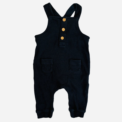 Organic Ribbed Overalls, 0-1m // H&M