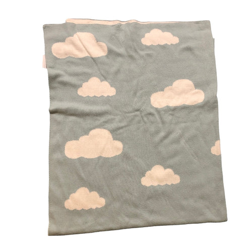 Knit Cotton Cloud Blanket