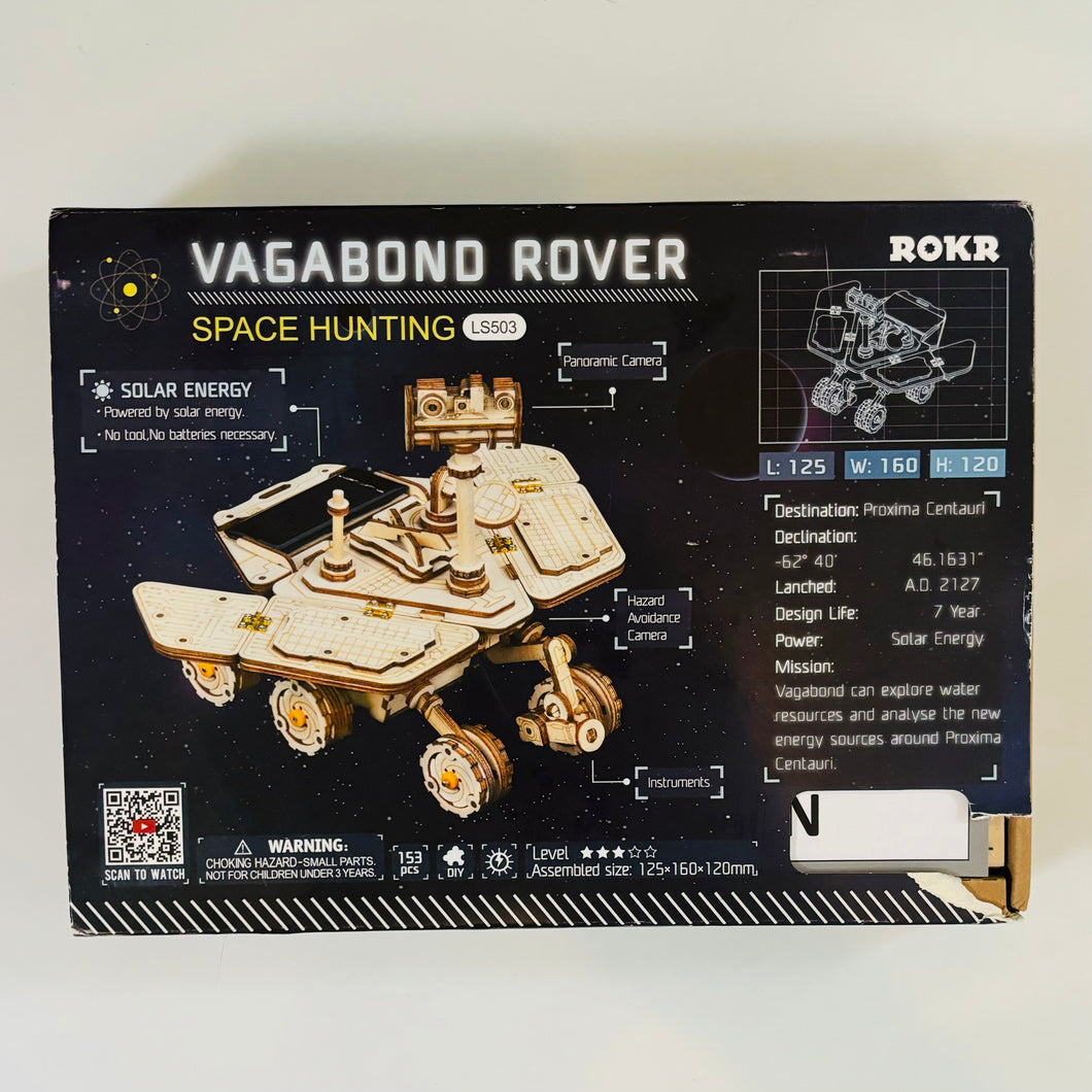 NEW Vagabond Rover Building Kit, 8+