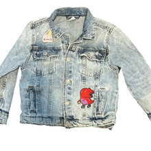 Load image into Gallery viewer, Denim Jacket with Patches, 6 years  // Zara