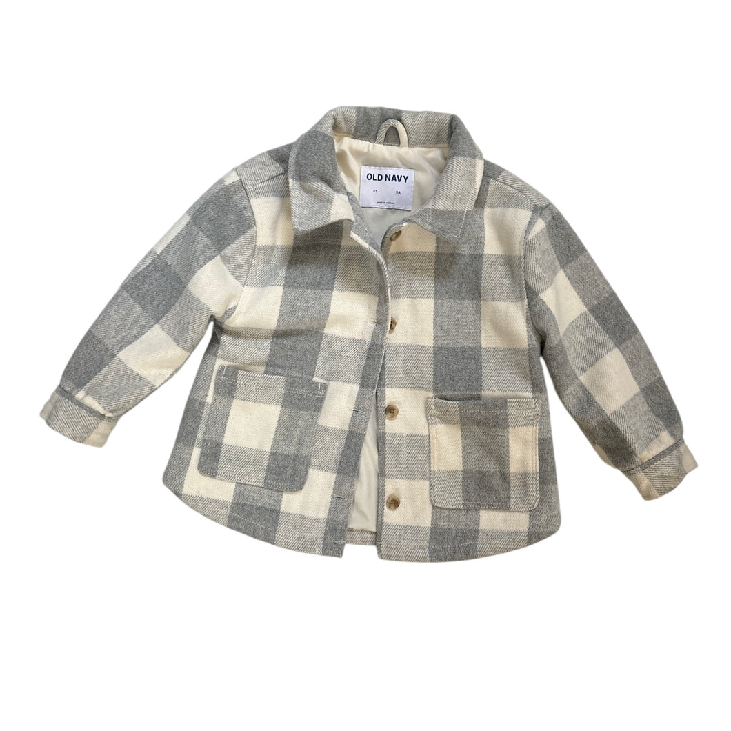 Flannel Shacket, 3T