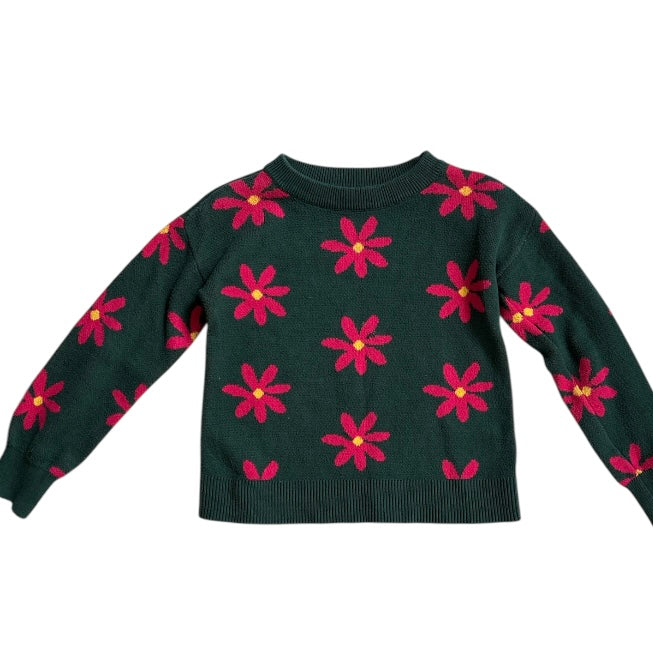 Flower Sweater, Sm (6-7 years) // Gap