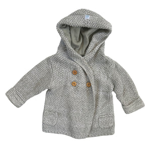 Hooded Cardigan, 6-12m // Beba Bean (Canada)