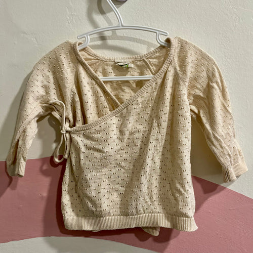 Organic Wrap Top, 3-6m // Nature Baby