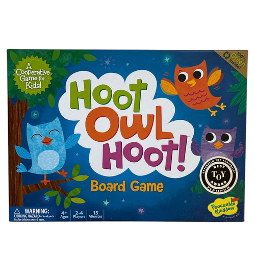 Hoot Owl Hoot! Game, 4+ // Peacable Kingdom