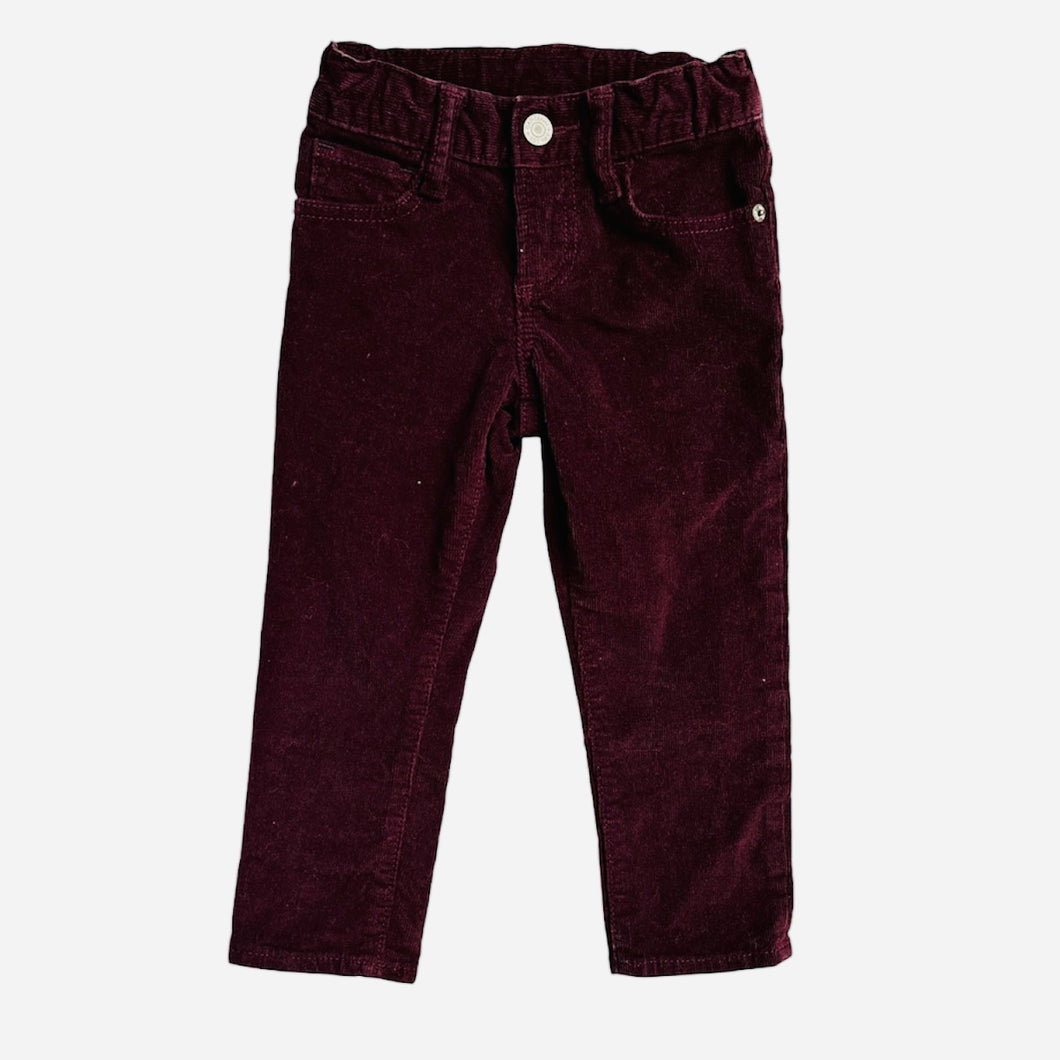 Slim Corduroy Pants, 3 years // Gap