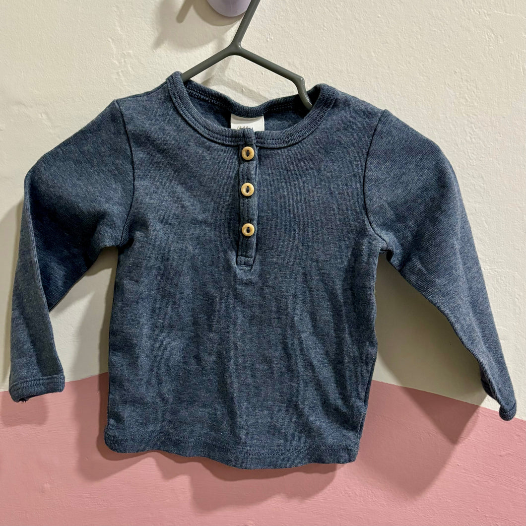 Organic Henley, 4-6m // H&M