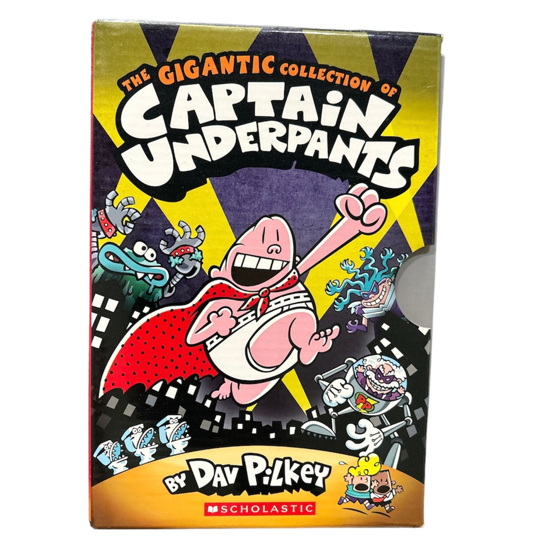 The Gigantic Collection of Captain Underpants (Books 1-12)