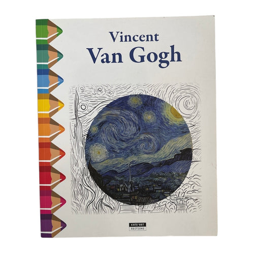 NEW Vincent Van Gogh Colouring Book