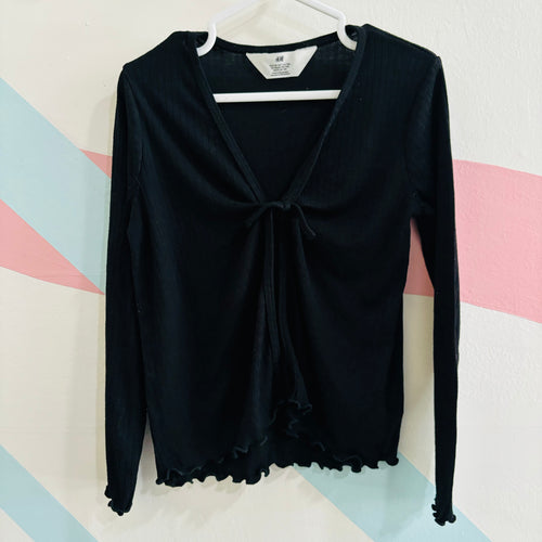 Tie-front Top, 7-8 years // H&M