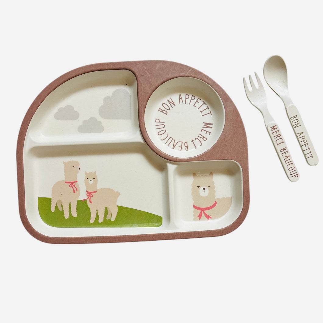 Melamine Feeding Set