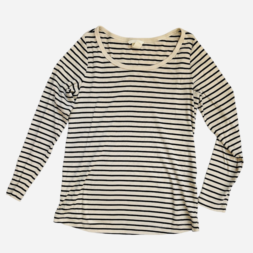 Ribbed Pregnancy Top, LG // H&M