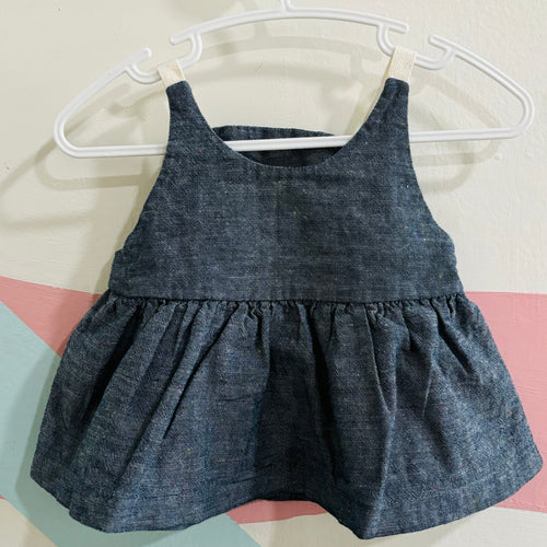 Chambray Top, 3-6m // Thimble