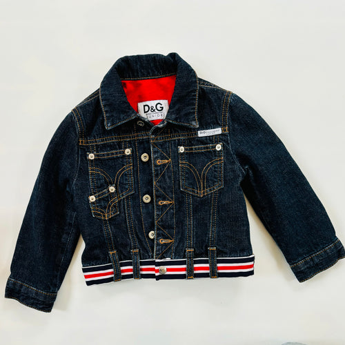 Lined Denim Jacket, 2 years // Dolce & Gabbana