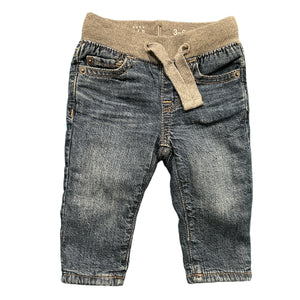 Fleece-lined Jeans, 3-6m // Gap