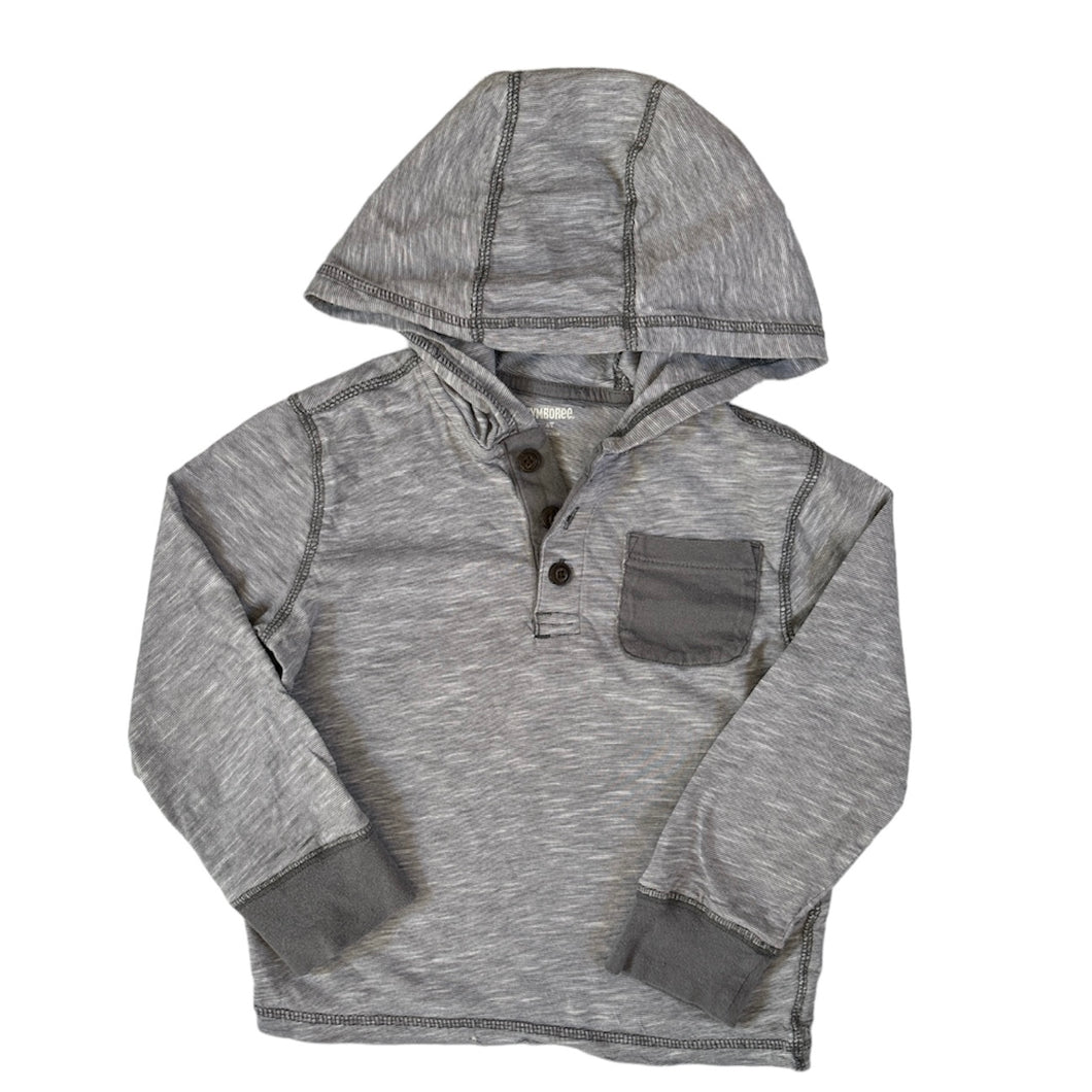 Hooded Henley, 4T // Gymboree