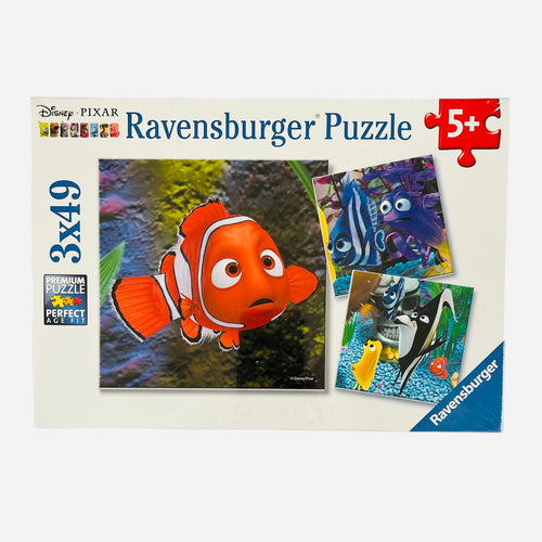 NEW 3x49-piece Finding Nemo Puzzle, 5+