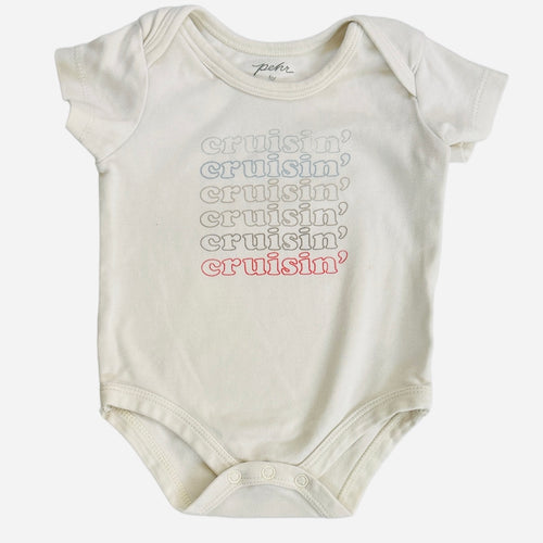 Cruisin’ Onesie, 3-6m // Pehr