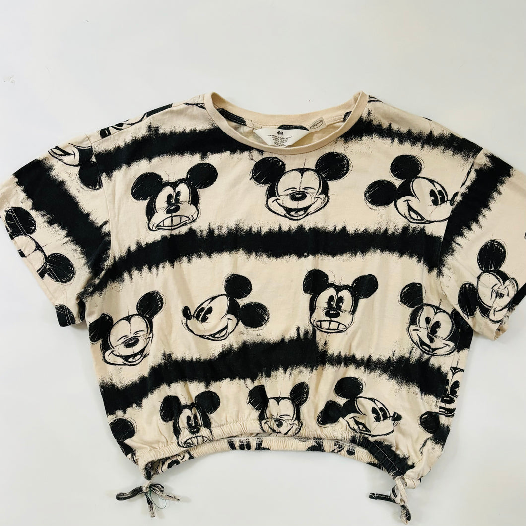 Cropped Mickey Tee, 12-14 years // H&M