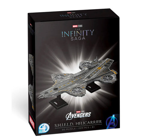 NEW Helicarrier 3D Puzzle, 8+ (220 pieces) // The Infinity Saga