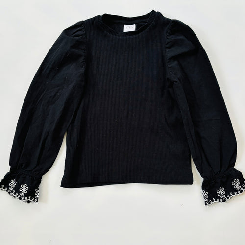 Mixed Fabric Top, 8 years // Zara