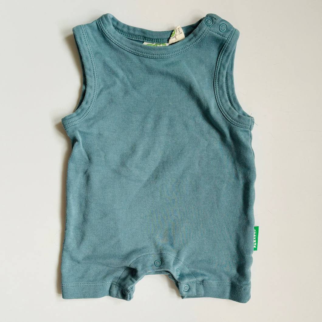 Organic Cotton Romper, 3-6m // Parade Organics