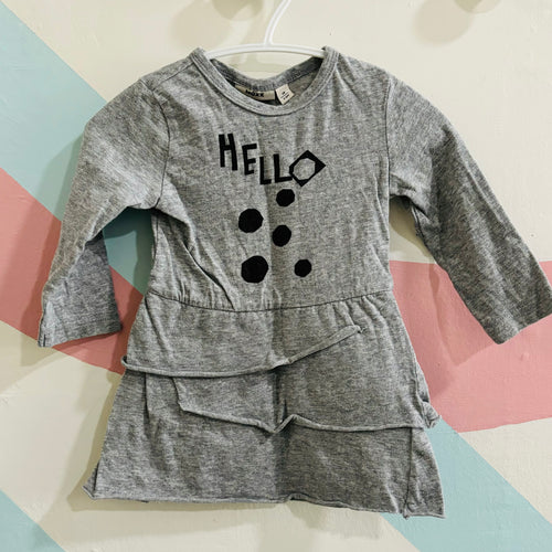 Jersey Dress, 3-6m