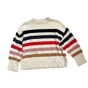 Striped Sweater, Lg (10-12 years) // Gap