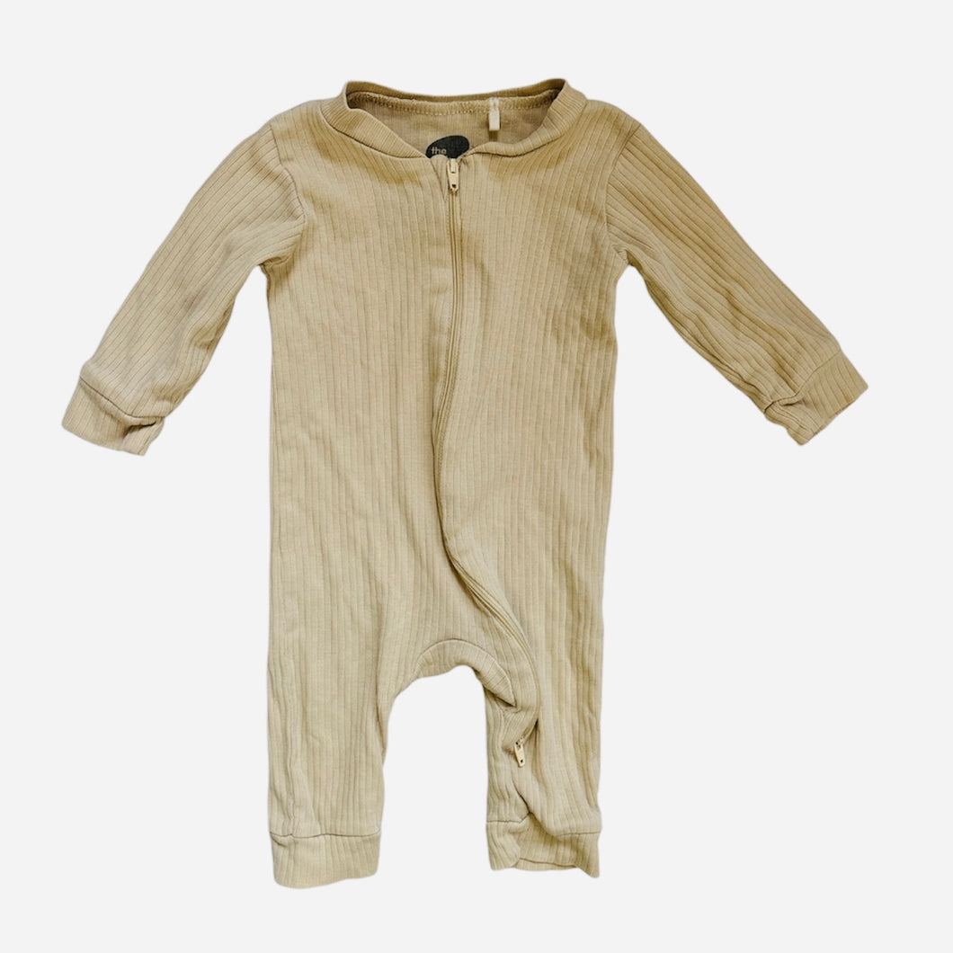 Organic Cotton Romper, 0-3m // The Littlest