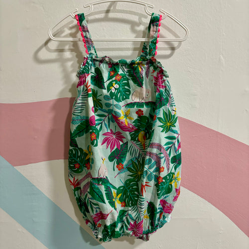 Tropical Bubble Romper, 12-18m // H&M