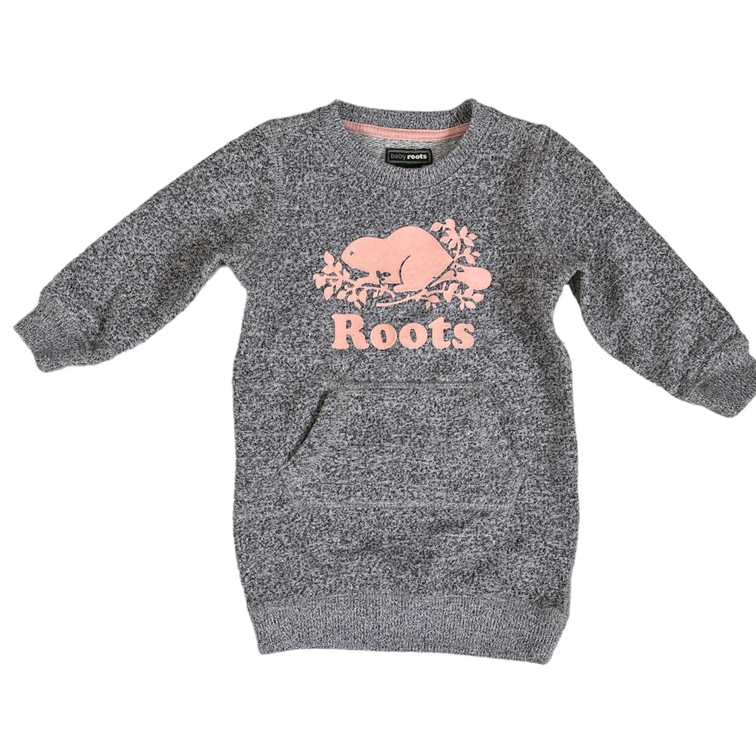 Sweatshirt Dress, 6-12m // Roots