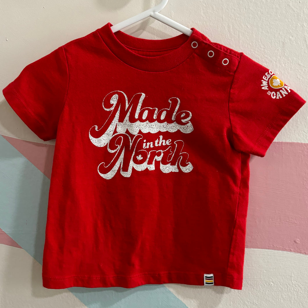 Canada Tee, 6-12m // HBC