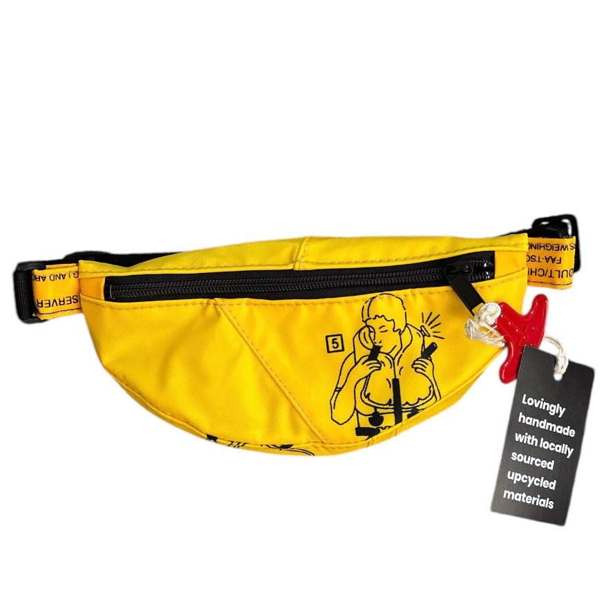 NEW Kids Recycled Life Vest Fanny Pack // Roncy Packs