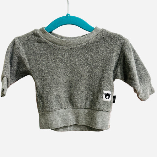 Terry Crewneck, 0-3m // Hux Baby